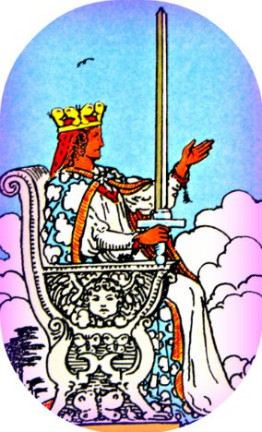The Queen of Swords is a counselor and minister who tells it like it is.
